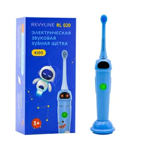 Зубная щетка Revyline RL 020 Kids в космическом голубом дизайне
