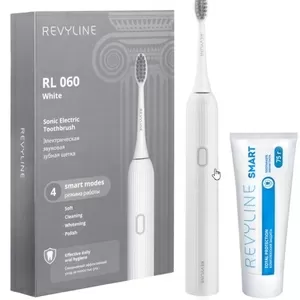 Звуковая щетка Revyline RL060 White и зубная паста Smart,  недорого